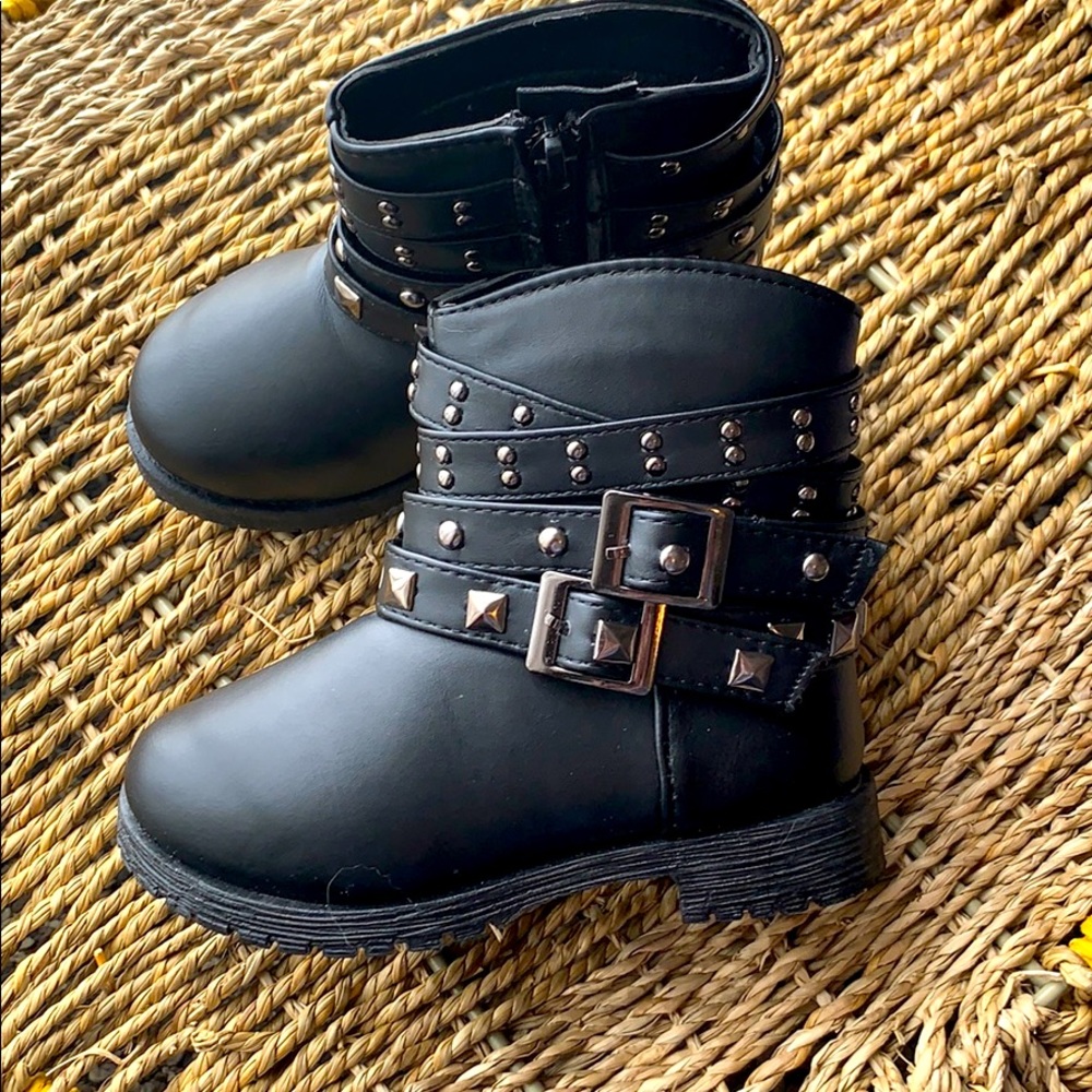 toddler moto bootie